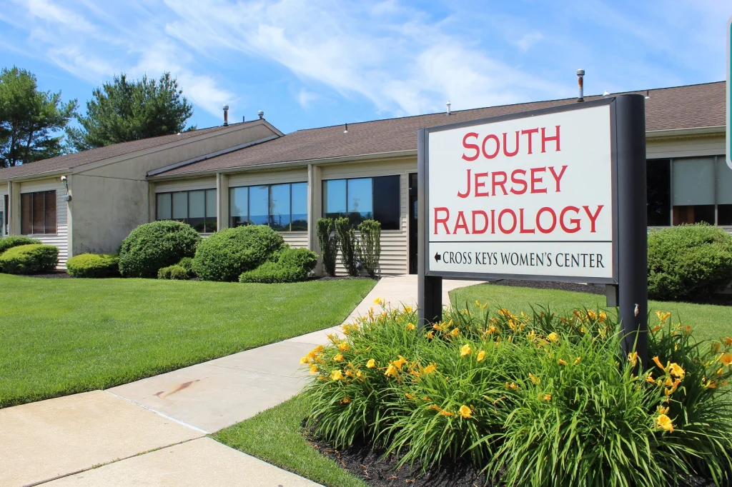 South Jersey Radiology Associates Women's Center at Cross Keys Sign