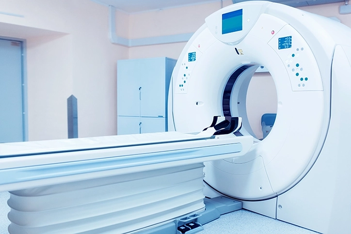 CT Scanner In A Calming Room