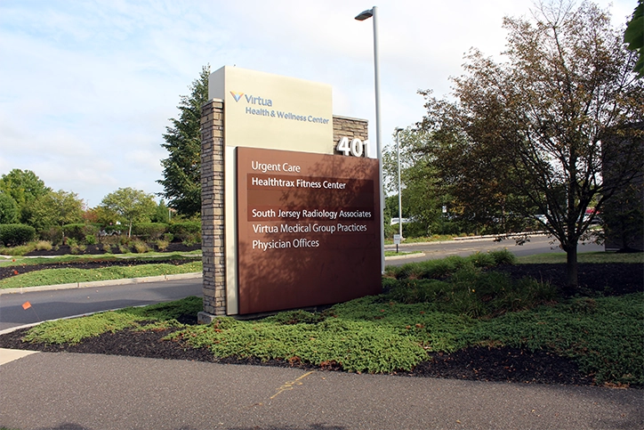 South Jersey Radiology Moorestown Front Signage