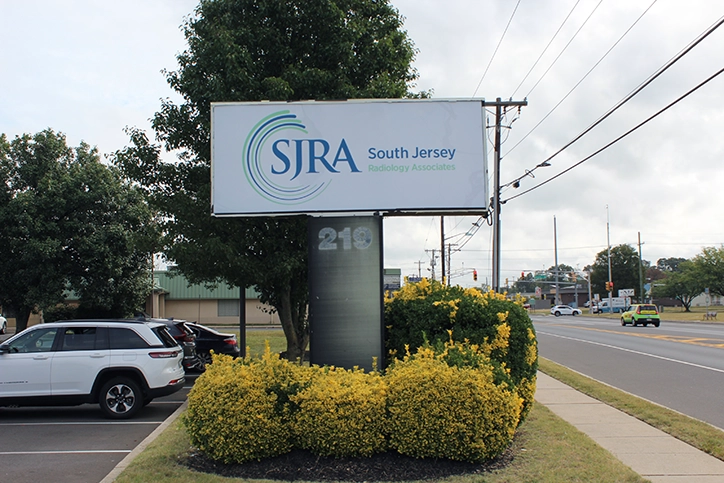 South Jersey Radiology Willingboro Front Sign